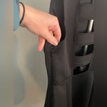 Abercrombie & Fitch ABERCROMBIE &‎ Fitch Scuba Skater back cutout Black Dress Size Medium Photo 5