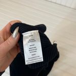 Almost Famous Women’s Black Open Back Long Sleeve Midi Polo Dress Size L Photo 5