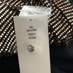 Julia Jordan Twist Halter Neck Jumpsuit Gold Metallic Wide Leg Size 8 NWT Photo 11