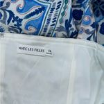 Avec Les Filles  Sea Beach Life Palm Trees Midi Dress Size 14 Photo 6