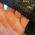 FASHION CREATION NY BLACK SEQUIN AND BEADED TOP. SIZE 8 Photo 4