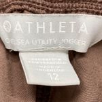 Athleta  Chelsea Utility Jogger Pants Lightweight Brown Size‎ 12 - flaw Photo 7