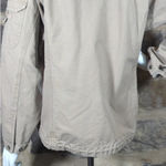 Cabela's Jacket Cotton Ripstop Hooded Tan Full Zip Woman's Size Large Neutral Photo 5