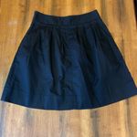 Rafaella  Skirt 12 Classic Black A-Line Full Side Zip knee length Photo 6