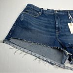 Good American Good '90s Denim Jean Cutoff Shorts Womens SZ 16 Summer Coastal NEW Photo 8