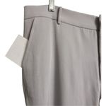 NWT AREA STARS Grey Liz Pant Dress Pants Belt Loops Polyester Large Gray Photo 2