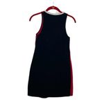 DC Comics HARLEY QUINN Red Black Body con Stretch Tank Dress Size Small Photo 4