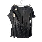 Camila Coelho NWT  Charlie Black Satin Off Shoulder Mini Dress Size XXS Photo 10