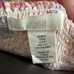 H&M  Women's Small Pink Floral Crop Top  Vacation Cruise Beach Tropical‎ Summer Photo 3