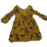 Rebellion Pineapple print long sleeve dress Photo 0