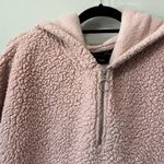 Love Tree Cozy Pink Sherpa Quarter Zip Hoodie Size XL Photo 3