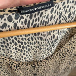 Brandy Melville  Cheetah Print Dress Size M Short Sleeve Photo 4