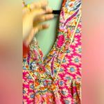 SheIn  Pink Floral Dress Photo 3