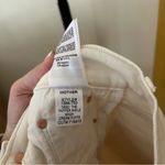 MOTHER The Tripper High Rise Ankle Jeans Kick Flare Cream NWT $218 Size 27 (4) White Photo 10