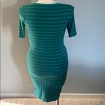 LuLaRoe  Striped Blue Julia T-Shirt Dress‎ size small NWT Photo 4