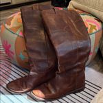 Frye Rich Brown Leather Riding Boots 8.5 Photo 0