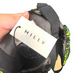 Milly Neon Webbing Corset Dress Black Green Size 10 Photo 12