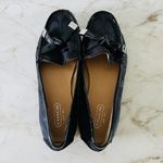 Coach Frida Black Signature Logo Print Canvas Loafer - US 6.5 Photo 5
