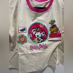 Her Universe Sanrio Spottie Dottie Embroidered Women's Cropped T-Shirt Photo 2