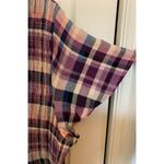 Torrid plaid top baby doll pinks and purples NEW size 4X Photo 4