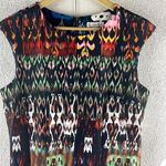 Dress Barn Size 12 Colorful Scuba Abstract Tribal Print Dress fit and flare Photo 2