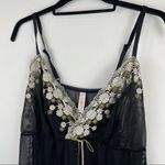 Cacique Lane Bryant Sexy Lingerie Mesh Top White Gold Floral Lace Sz 18/20 Photo 2