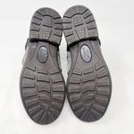 Earth Origins [] Gray & Black Suede Leather Phoenix Zip Buckle Ankle Boots Sz 7M Photo 8