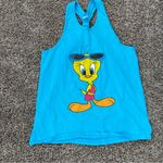 Vintage tweety bird swim cover up dress Blue Size L Photo 1