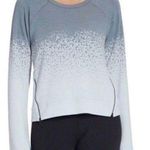 Calia by Carrie Calia Effortless Ombré Zipper Sweatshirt Photo 0