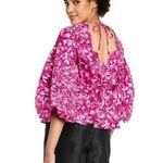 Kika Vargas X Target Floral Blouse Pink XS Photo 0