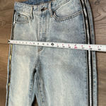 Armani Exchange Armani Exchange Boyfriend Zipped Side Mid Rise Crop Blue Jeans Size 26 Photo 9