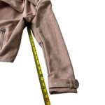 Magaschoni  Pink Open Front Faux Suede Jacket Women Size Medium | 27-20 Photo 3