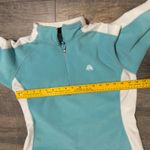 ACG Nike Quarter Zip Fleece Pullover Aqua Blue White Athletic Jacket Womens med Photo 5
