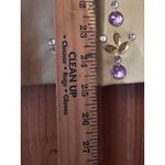 Pamela McCoy Collections Beaded Leather Jacket Tan Mandarin Collar Zip Front XS Photo 8