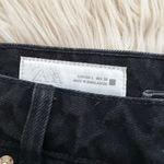 ZARA Black Denim Wrap Skirt Photo 12