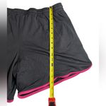 Danskin Gray Athletic Shorts with Pink Trim | Size XL Photo 8