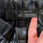 ZARA Faux Leather Paper-Bag Shorts Photo 5