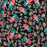 LuLaRoe  Ariel Disney The Little Mermaid Irma Oversized Tunic Blouse Size L NWT Photo 1