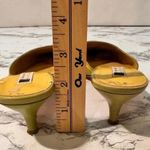 Carol Little silk mules size 7.5 Pre Lovedd Green Photo 8