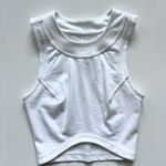 Lululemon athletica Hold Tight Cropped Tank White-Size 0,2,4? Photo 0