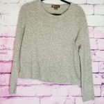 Monsoon  LAMBSWOOL GRAY SNAP BUTTON FRONT CARDIGAN SWEATER 12 Photo 0