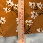 Listicle  Tan Floral Midi Dress Photo 4