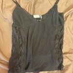 Urban Outfitters  Black Camisole with Lace Detail Photo 0