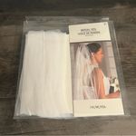 NWT Bridal Veil Elegant and Simple with comb White Photo 2