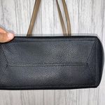 Michael Kors Womens  Kimberly Small Signature Tote Bag Black Pebbled Leather Photo 3