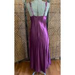 Victoria's Secret Size M// Vintage Gold Label Victoria’s Secret Purple Slip Dress Photo 1