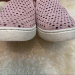 Frye  & co Peggy perforated suede slip on in blush Photo 3