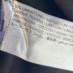 Mango MNG Black Open Back Linen Dress Photo 6