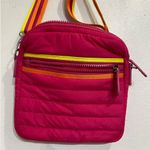 Sondra Roberts  Neon Pink Squared Cross Body Bag Photo 1