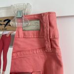 Seven7 Women's Size 14 Skim Fit Ankle Crop Jeans Peach Coral Ultra Stretch New Photo 8
